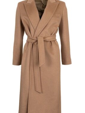 MaxMara - Seoul 2017 - Camel Long Belted Coat